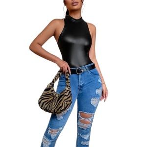 NEW Mock Neck Bodysuit